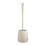 Avtagbar toalettborste med bas Silver 49,5 cm 1