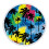 Serviette ronde bohème tropicale 60 pouces en microfibre 1