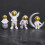 Astronautfigurstatue skrivebordsdekorasjon til hjemmet 1
