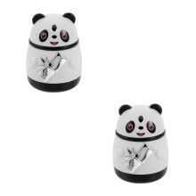 2Stk Praktischer Panda Zahnstocherspender Automatisch Mit Deckel