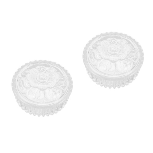 2Stk Aufbewahrungsgläser Mit Deckel, Vielseitig, Klar,