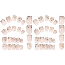 2Ensembles Faux Ongles Press on Colorés Décorations Nail Art Élégantes