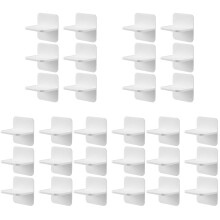 30Pièces Chevilles De Support Adhésives Blanches Pour Dressings