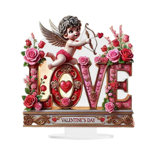 Acrylic Table Decor for Spring and Valentine's Day 2