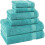 Conjunto de 6 toalhas de algodão turco – 600 g/m² 3