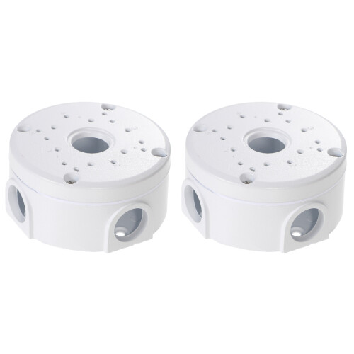 2Pcs Camera Junction Box Storage Box for Neat Wire Arrangement White