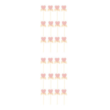 40Pièces Cake Picks Papier Multicolores Décorations Pour Dessert