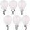 Ampoules Edison givrées 6 W, culot E12, 3 000 K, à intensité variable, lot de 6 1