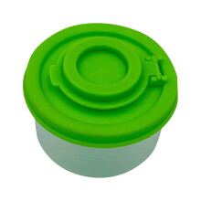 Ensemble de salière et poivrière en plastique transparent – Hermétique,