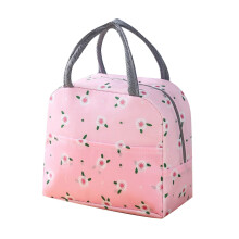 Sac à lunch isotherme rose pour femmes et hommes (1 pièce)