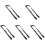 5Pcs Durable Blue Leg Assist Strap Practical Leg Lifter for Sport Use 1