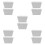 10Pcs Ceramic Sugar Bag Holder Tea Organizer Small Storage for Home 1