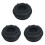 3Pcs Shockproof Black Watch Holder Boxes Compact Travel Carrying Case 1