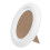 Wooden Oval Picture Frame 22 x 17 cm 1