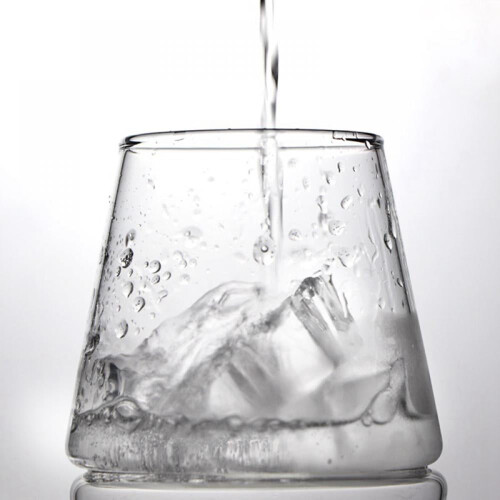 4er-Set konische Glasbecher, 280 ml 1