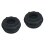 2Pcs Portable Black Watch Storage Box Shockproof Travel Case 3