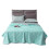 Microfiber Wave Quilt for Queen Bed 59 x 86.7 in 2