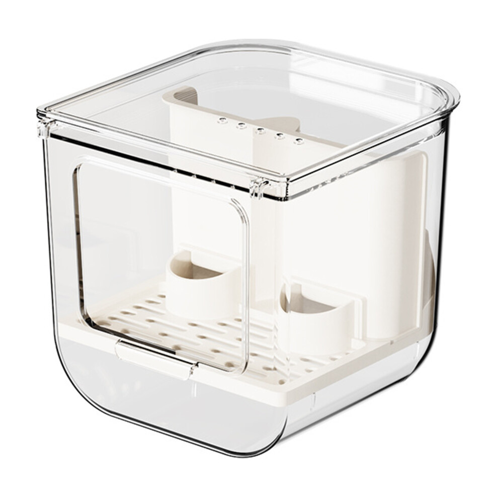 Smarted Plastic Bird Feeders Easy To Install Multifunctional