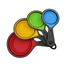 Foldable Soft Measuring Cups and Spoon Portable Food Grade-2