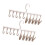 Space Saving Adjustable Garment Racks Clothes Hanger-pink brown 1