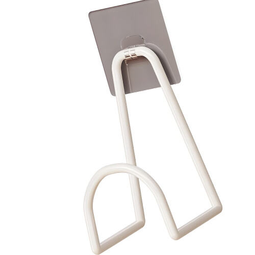 Minimalists Iron Wall Mounted Badminton Rack Organizers-White