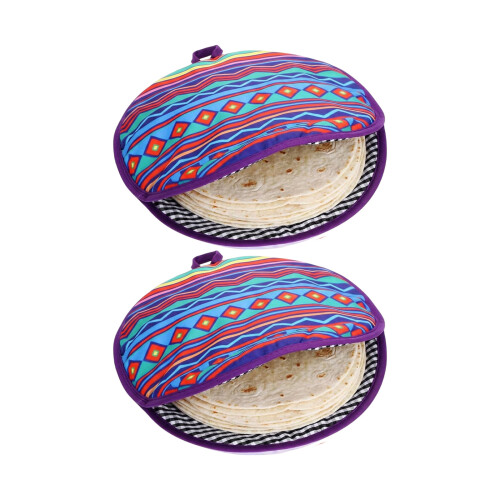 2-pack ruime tortillacontainers, ideaal voor restaurants en