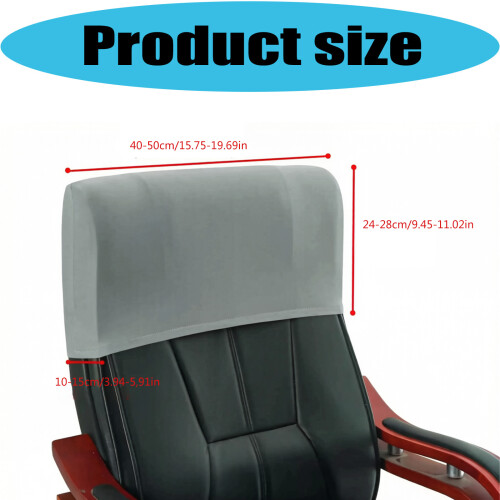 Simple Styles Chair Head Support Cover Washable Quick-Black
