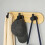 Strong Bamboos And Stainless Steel-3 hook black square bottom 3