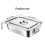 Casserole rectangulaire durable produite pour la-Blanc 4