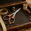 2Pcs Folding Stainless Steel Scissors For Fabric Cutting-color 3