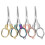 2Pcs Folding Stainless Steel Scissors For Fabric Cutting-color 6
