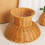 Modern Wicker Pattern Plastic Bowl Multipurpose-Tea yellow 5