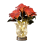 LED Color-Changing Heart Rose Lamp in Crystal Vase 2