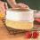 Professional Heart Cake Pan With Detachable Base-Silver 4 inch 6