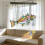 Attrape-soleil de poisson coloré en acrylique, décorations de 4