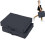 Garde de siège rembourrée flexible par 8 cm adaptée aux-Noir 6