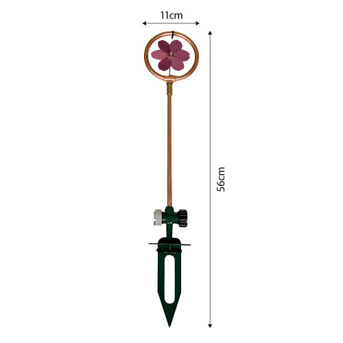 Automatic Rotating Sprinklers Whimsical Flower Head For Lawn 2