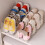 Small Footwear Storage Unit Ideal For-Transparent 4partit 7