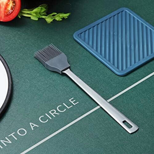Ensemble de 13 ustensiles de cuisine en acier inoxydable avec support 1