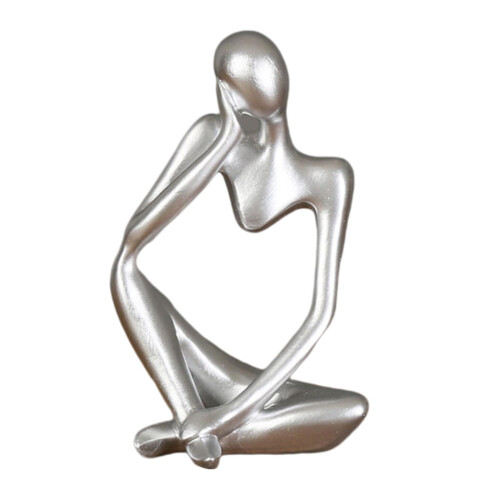 Φιγούρα ρητίνης Thinker Sculpture, συσκευασία 2 τεμαχίων 1