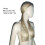 Elegant Handmade Crystal Embellished Fishnets Scarf-Silver 90cm 7