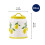 Bico Lemon handbemalte 23 cm Keramik-Keksdose 2