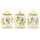 Bico Lemon handbemalte 23 cm Keramik-Keksdose 3