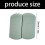 Colorful Silicone Bumper For Children's Feeding-light green 2