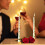 Candele affusolate con stampa floreale, confezione da 12 5