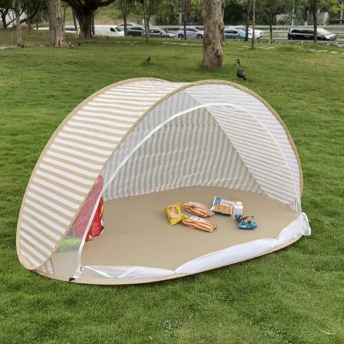 Outdoor Automatic Sun Shade Tent / Portable Beach Canopy / Mosquito-Proof Awning / Foldable Quick-Setup Camping Tent 2