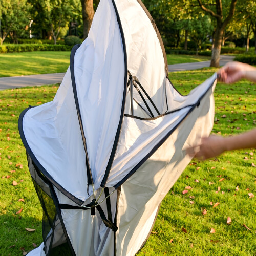 Quick Setup Instant Pop-Up Tent with Ventilated Mesh Windows & Portable Canopy Suitable 2