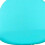 Trekk til kontorstol i cyanfarget stretch, vaskbart spandex 3