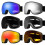 Magnetic Snow Goggles Sun Blocking High Impact Protections-grey 3
