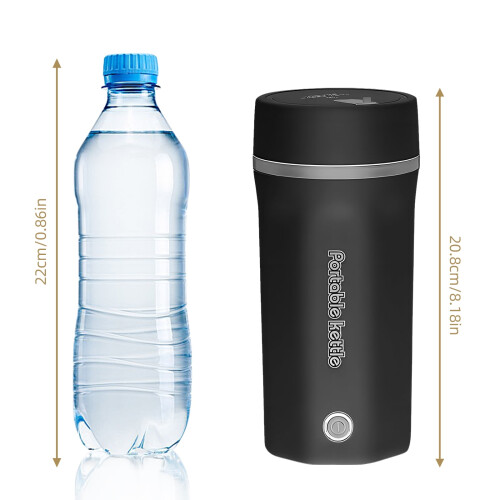 Rejsekedel i rustfrit stål 500 ml 2